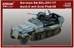 5M72002 German Sd.Kfz.251/17 Ausf.C mit 2cm Flak38