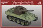 5M72022 Flakpanzer Panther Ausf.D mit 3.7cm Flakzwilling 341