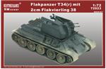 5M72023 Flakpanzer T34(r) mit 2cm Flakvierling 38
