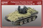 5M72024 Flakpanzer Panther Ausf.D mit 2cm Flakvierling 38