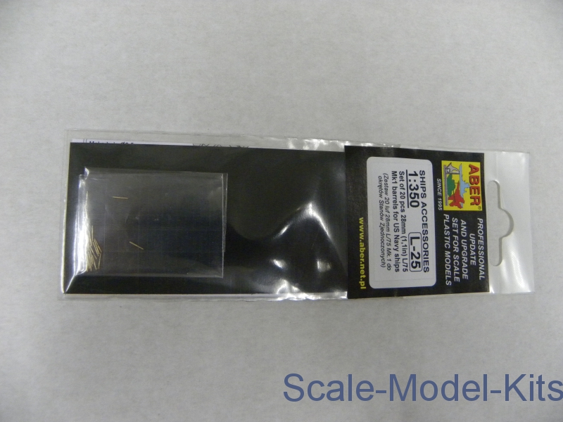 Set of 20 pcs 28 mm (1,1in) L/75Mk.1 barrels for US Navy ships