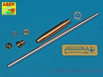 ABR35-L113 Barrel for British 17pdr Anti-Tank Gun Mk.I with ball-shaped muzzle brake