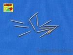 ABR350-L02 Set of 12 pcs 127 mm type 89 A/A long barrels for Japan ships