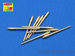 ABR350-L04 Set of 9pcs 406 mm barrels for US ships : Iowa, New Jersey, Missouri, Wisconsin