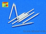 ABR350-L08 Set of 8 pcs 406 mm barrels for Japan ships : Mutsu, Nagato