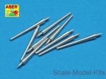 ABR350-L18 Set of 9 pcs 203 mm barrels for USN ships : San Francisco, Tuscaloosa type