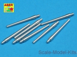 ABR350-L31 Set of 8 pcs 381mm (15in) L42 Mk.I short barrels for Hood, Repulse, Queen Elisabeth, Van