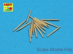 ABR350-L33 Set of 16 pcs 102 mm type BL Mk.IX barrels for Royal Navy ships