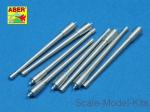 ABR350-L38 Set of 8 pcs 380mm long barrels for ships Richeulieu, Jean Bart
