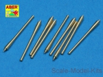 ABR350-L40 Set of 9 pcs 152mm barrels for ships Richeulieu, Jean Bart & Galissonniere clas crusier