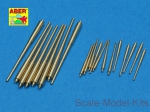 ABR350-L45 Set of Barrels for Prinz Eugen class crusies 203mm x 8; 105mm x 12