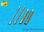 ABR48-L19 Set of 2 turned barrels for U.S. cal .30 machine guns Browning M-1919 A4