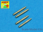 ABRA48-011 Set of 4 barrel tips for German 13 mm MG 131 aircraft machine gun
