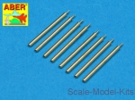ABRA48-109 Set of 8 turned cal .50 (12,7mm) U.S. Browning M2 barrels for P-47 Thunderbolt