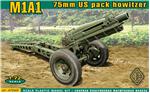 ACE72503 M1A1 75mm U.S. pack howitzer