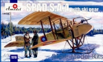 AMO7273 SPAD S.A.4 with ski gear