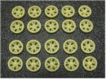 AR-AC7229 T-34 post-war roadwheels ("starfish" type) for Dragon/UM kits
