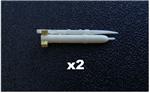 AR-ACA7205 S-24B heavy unguided rocket mod. 1970 on APU-68 launcher (2 pcs.