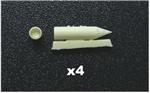 B-8M1 20x80mm unguided rocket pod (4 pcs. in the set)