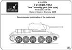 AR-ALL7204 T-34 "mix" running gear - late 1943