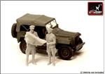 AR-F7201 RKKA officers with map (WWII)