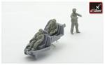 AR-F7205 Soviet helicopter crew (modern) - 3 figures