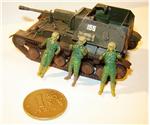 AR-F7211 Soviet SPG crew in action (WWII), 3 figures, resin