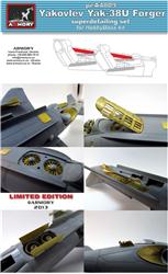 Armory peA4809: 1/48 Armory peA4809 - Yakovlev Yak-38U detailing set, for Hobby Boss, Accessories in 1:48 scale
