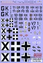 AD4845 WWII Luftwaffe Focke-Wulf Fw.189 Uhu