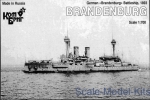 CG70196 German Brandenburg Battleship, 1893
