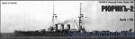 CG70213 Rurik II Armored Cruiser, 1909, Late fit RETOOLED