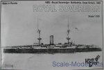CG70294 HMS Royal Sovereign Battleship, 1889