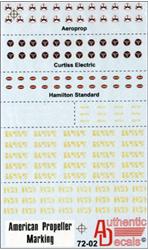 AD4802 US Propeller stenciling, various, 3 types