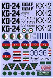 AD4832 Su-24 M/MR Fencer D/E "Islamic Fencers" Algeria, Iran, Iraq, Libya, Azerbaijan