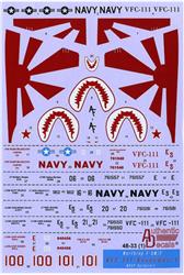 AD4833 Modern US NAVY Northrop F-5N/F, VFC-111 Sundowners NAVY Agressors