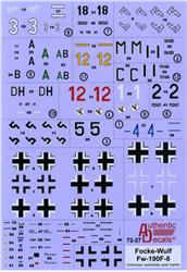 AD7227 Focke-Wulf FW-190F-8, Unknown schemes and markings