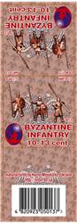 HAR72013R Byzantine Infantry 10-13 cent set 2, resin