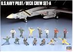 HA36006 U.S. Navy Pilot/Deck Crew Set A