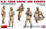 MA35070 U.S. tank crew. NW Europe