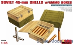 MA35073 Soviet 45-mm shells with ammo boxes