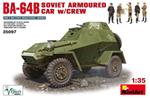 MA35097 BA-64B Soviet Armoured Car w/crew