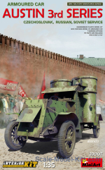 Austin Armoured Car 3rd Series: Czechoslovak, Russian, Soviet Service. (Interior Kit)