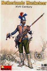 MA16010 Netherlands musketeer, XVII century