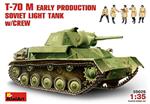 MA35025 T-70M Soviet light tank (early) with crew
