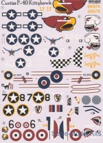 PRS72-023 Curtiss P-40 Kittyhawk USAF
