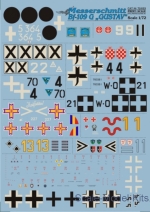 PRS72-033 Messerschmitt 109-G