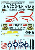 Aerodrome technical signs  1/72 DAN models # 72002 Decal 