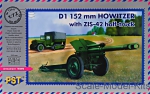 PST72031 D-1 152mm howitzer with ZiS-42 half-truck