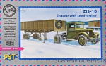 PST72063 ZiS-10 truck with semi-trailer