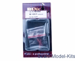 REXX48002 Messerschmitt Bf-109F exhaust nozzles, for ICM kits